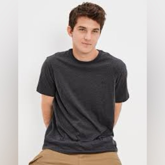 American Eagle lived in Tee, dark gray, small - Picture 1 of 5